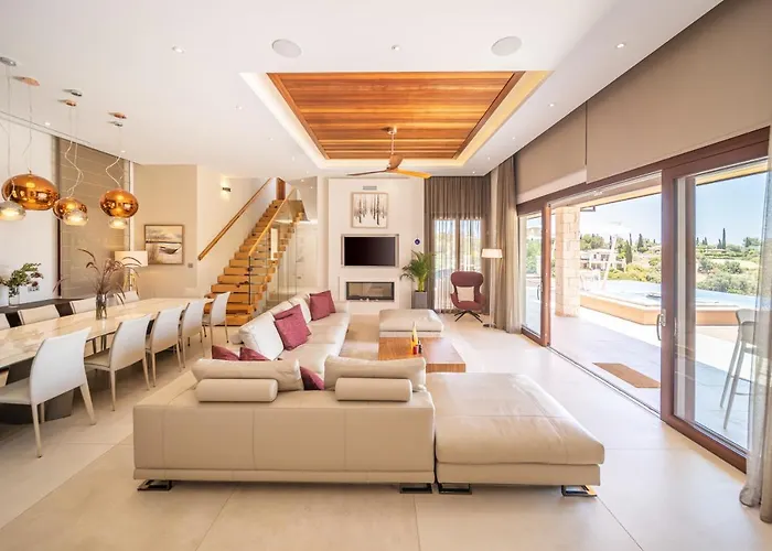 Vilă Elea, New Deluxe Golf At Aphrodite Hills - 6 Bedrooms, 7 Bathrooms *